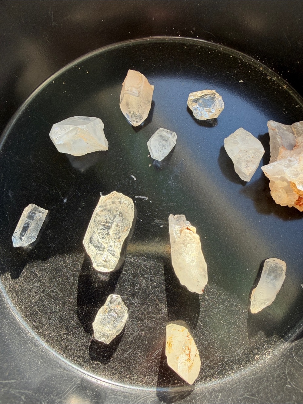 Clear Quartz Crystal Lot - White/Clear Accent Stones - Hand Found From Arkansas - Picture 7 of 12